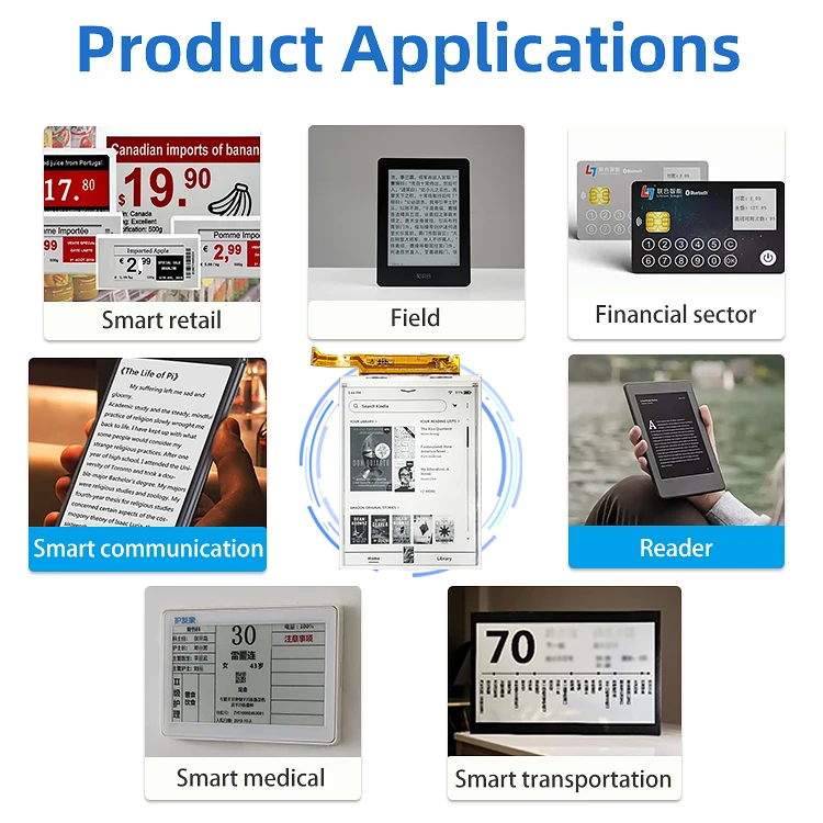 شاشة عرض الورق الإلكتروني 8 بوصة شاشة الحبر الإلكتروني شاشة Kindle للبيع الساخن قارئ الكتب الإلكترونية التي تعمل باللمس الكتاب الإلكتروني #6
