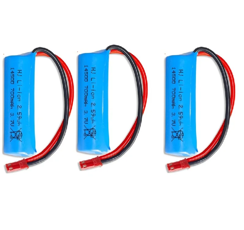 3.7V 700mAh Li-ion Battery 14500/3.7V charger For R/C Stunt Dump Car/4WD Twist- Desert Cars R/C Climbing car