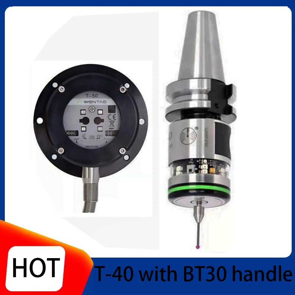 CNC wireless probe T40 machine tool infrared signal probe three-dimensional automatic center and edge finder