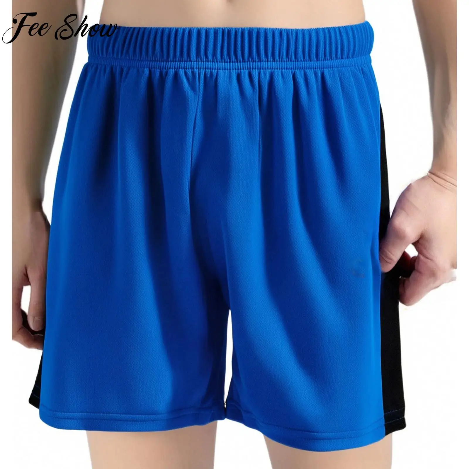 

Children's Shorts Boys Basketball Soccer Workout Sportswear Color Block Polyester Elastic Waistband Sports Shorts Casual Style