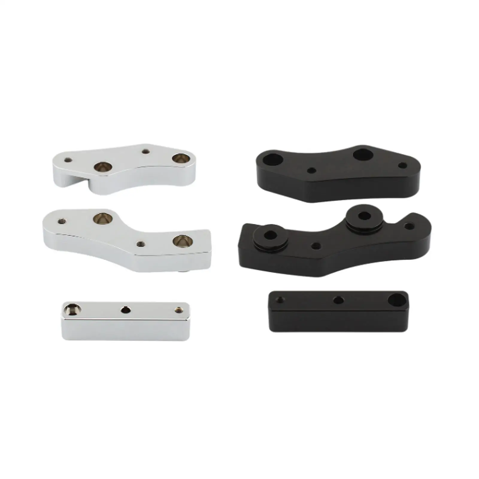 1620-2432 Floorboard Relocators Spare Part Easily Install Practical Reliable Stable Aluminum Alloy for Fat Boy Flfb