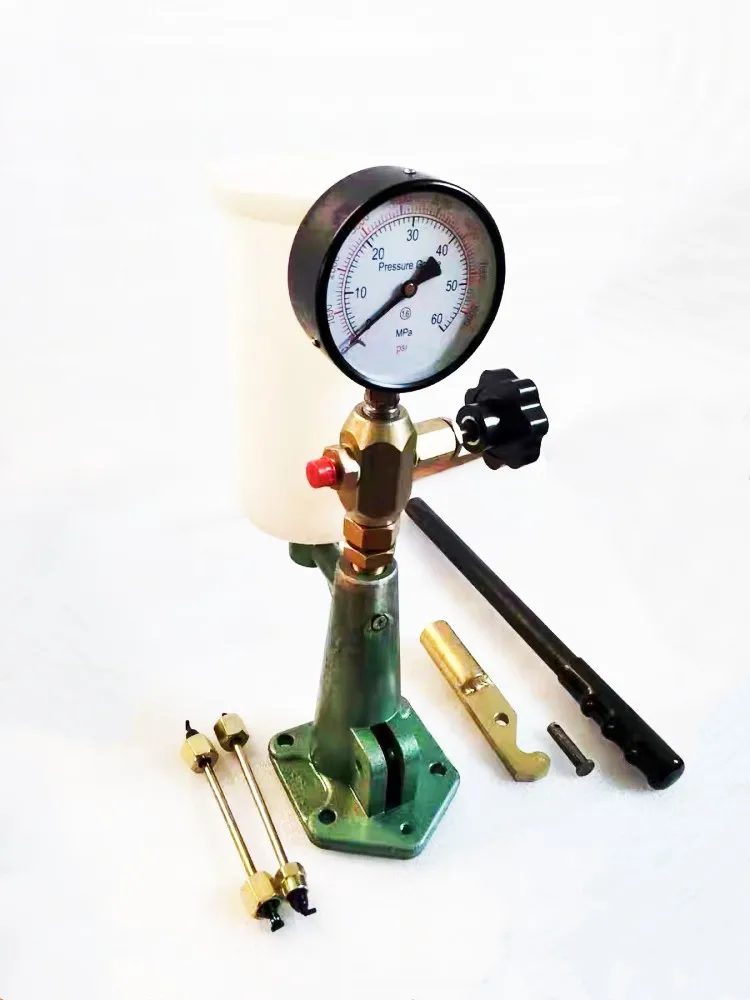 S80h diesel injector nozzle tester made of aluminium with big oil tank