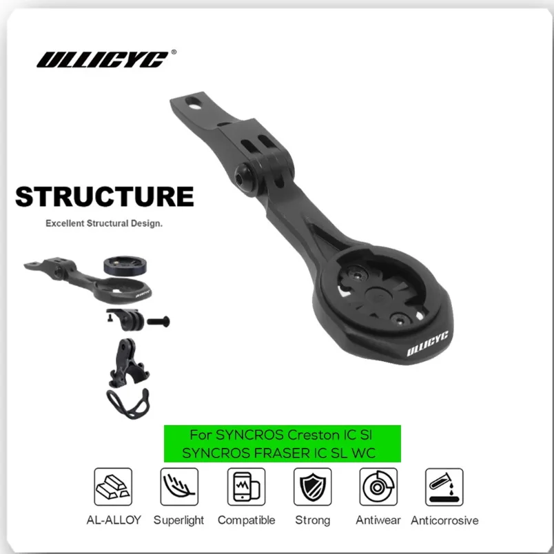 

For Syncros Fraser IC SL WC or Syncros Creston iC cockpits Computer Mount Gopro/Wahoo/Garmin/Bryton/ Mount Aluminum Alloy