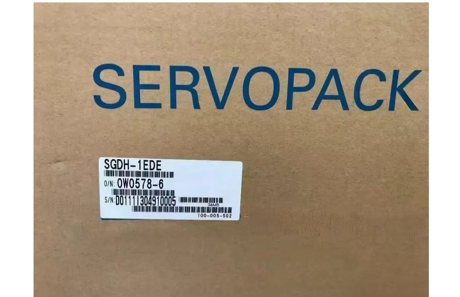New SGDH-1EDE Servopack Servo Driver SGDH1EDE