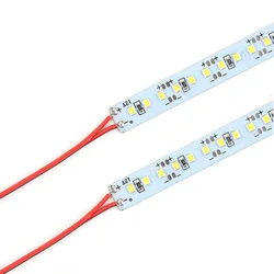 10pcs 9cm 13cm 17cm 21cm 25cm 29cm 33cm 50cm 12V 24V 2835 LED Hard Strip 144 leds/m 3000k Natural White 4000k 6000k Cabinet 12mm