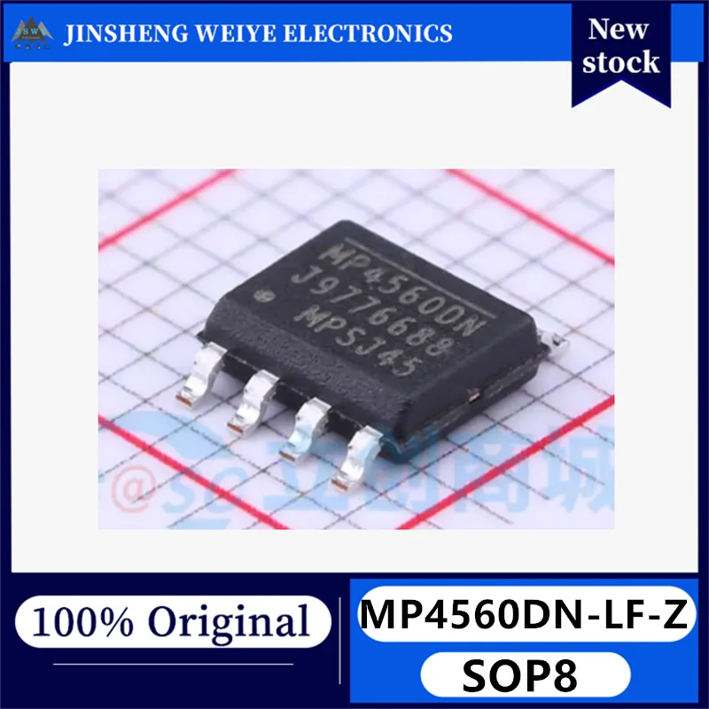 (10/50 pieces) Original Authentic SMD MP4560DN-LF-Z MP4560DN SOIC-8 Buck Converter DC-DC Chip In Stock