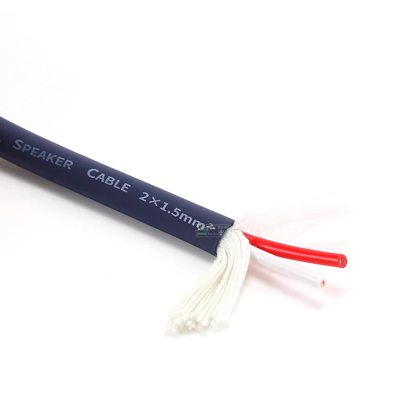 Кабель AVSSZ для динамика 2 × 1,5 мм², оболочка, аудио кабель для динамика, усилитель мощности HIFI, производительность сцены, Ohmic, разъем для динамика, провод, аудио кабель для подключения