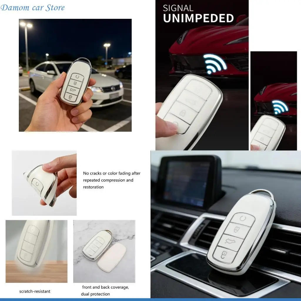 

A2UC Upgrades TPU Cover Car Remote Protect for Chery Tiggo 8plus 8pro Use