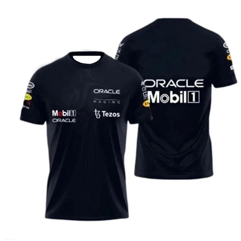 

Летняя мода 2024, мужская мотоциклетная футболка с принтом F1 Racing, мужская и женская модная гоночная одежда для взрослых и детей