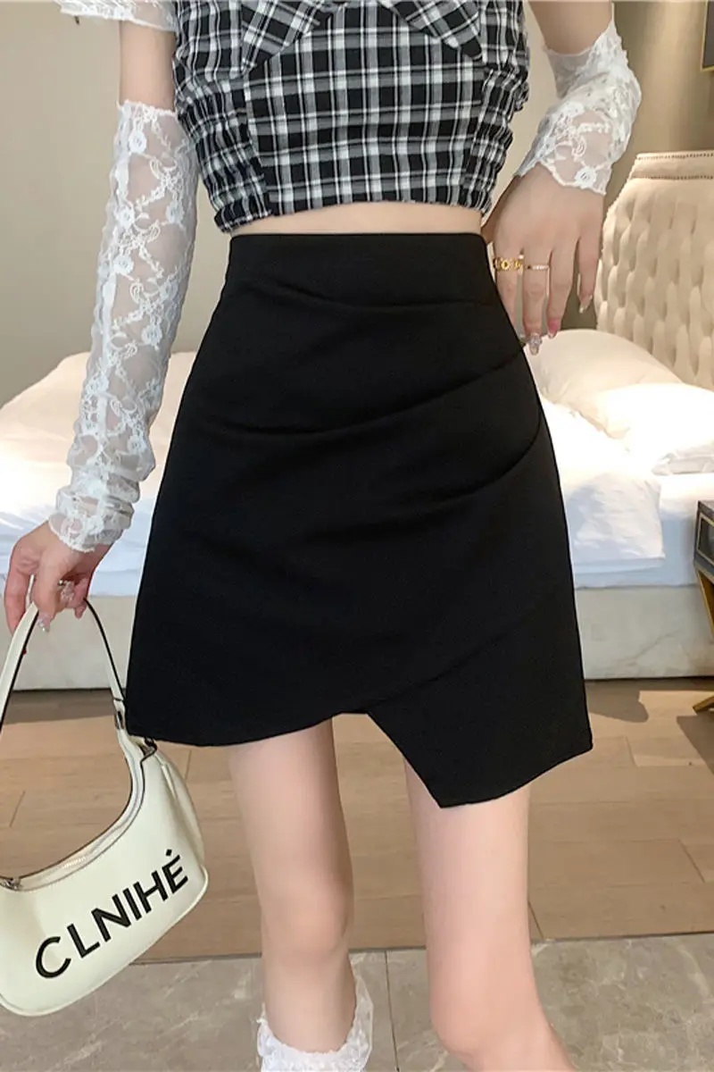 

Юбки Женские Тонкие Драпированные Нашивки Радуга Необычные Мисс Многоуровневое Осеннее Зерно Классический декоративный бюст в полоску с аппликацией