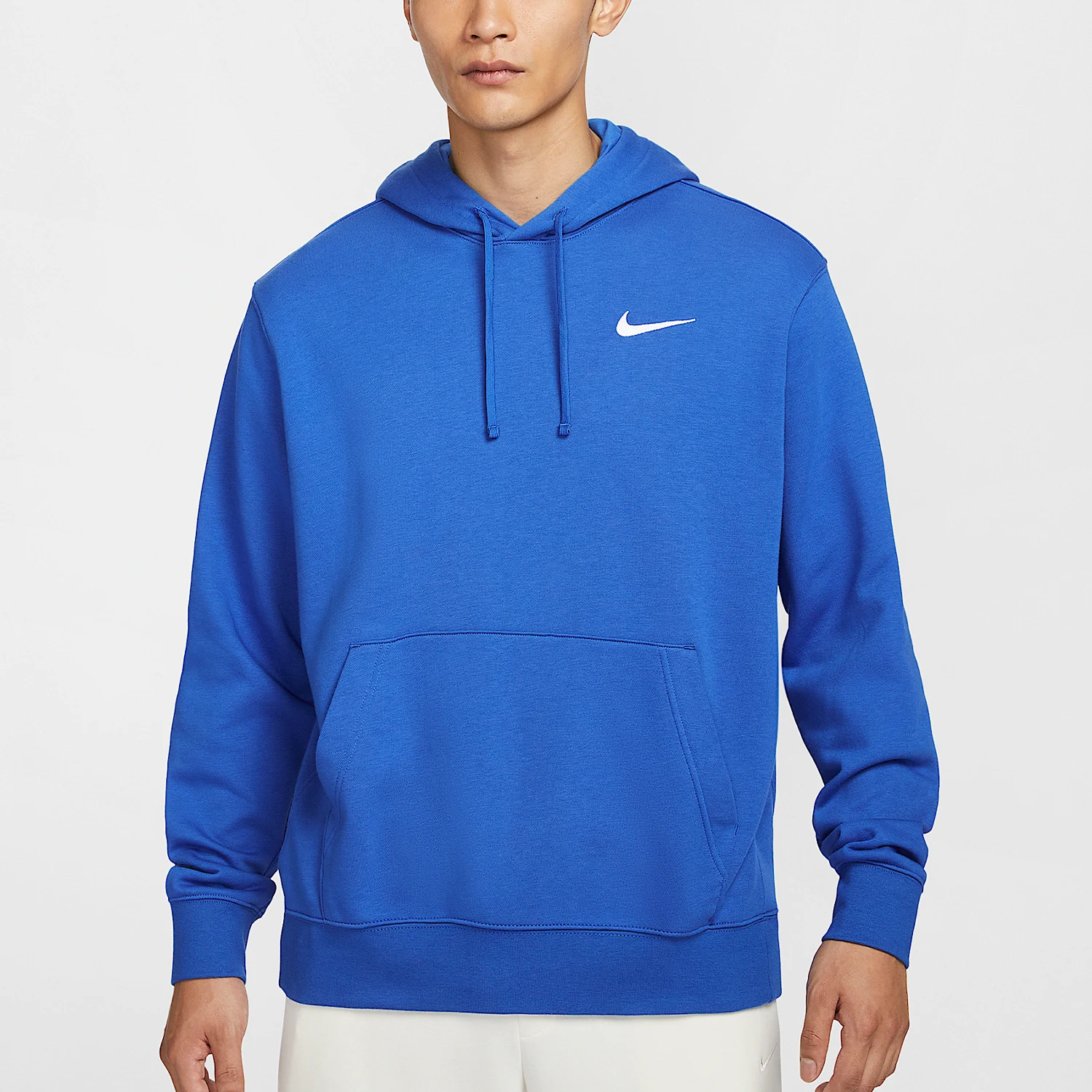 Nike genuine Club men's hooded French looped pullover long sleeved sweatshirt HF1177-493