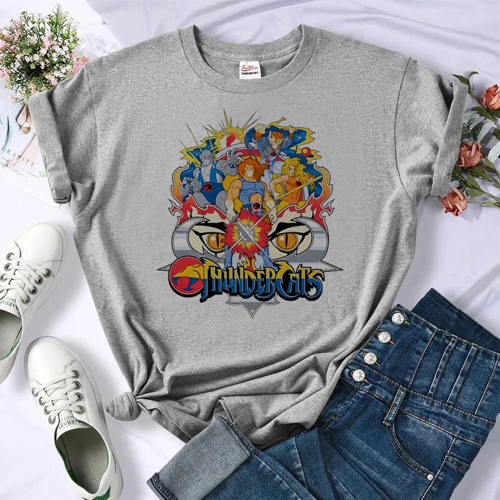 Thundercats Tee women Japanese graphic funny t shirt female anime clothing