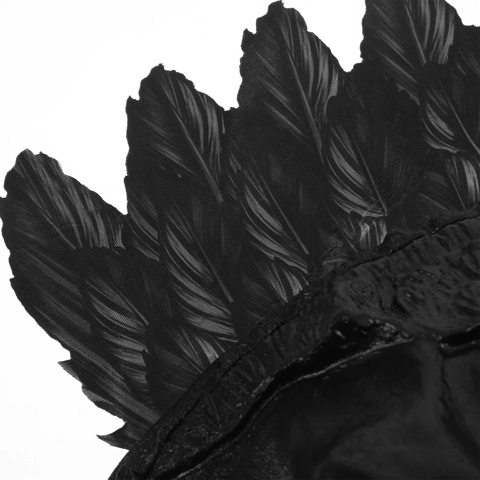 قناع الغراب المخيف للهالوين منقار الطيور نصف وجه لحفلة تنكرية كرنفال الحيوان تأثيري حلي النساء الرجال الكبار #2