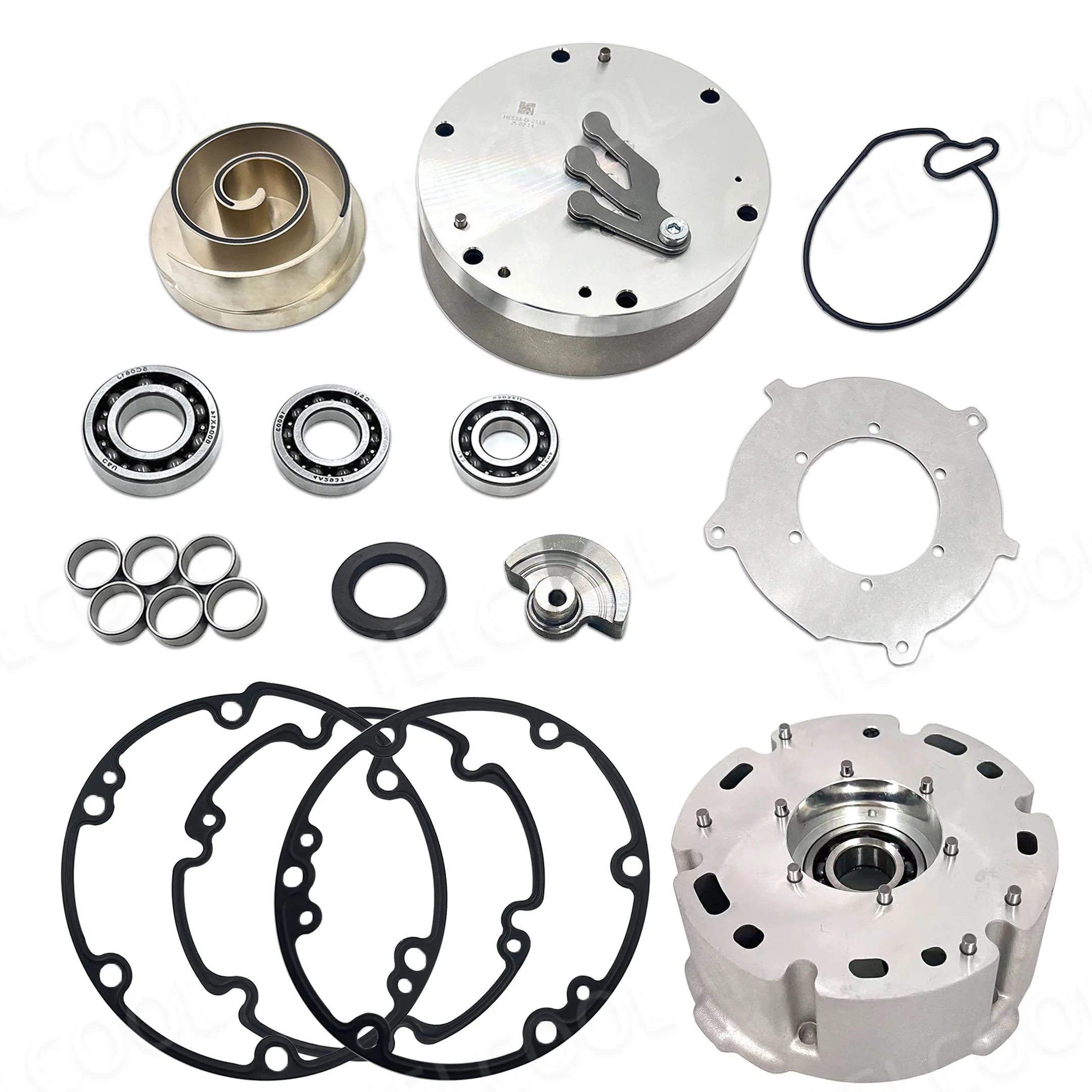 

Complete Repair Kit for New Energy Vehicle Compressor & Automotive AC Cooling Pump, Suitable for Tesla Model X / Model S