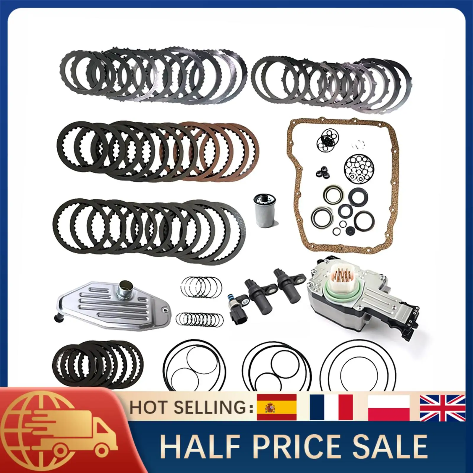 

Transmission Master Rebuild Kit For 45RFE 545RFE 65RFE Dodge Durango Dakota Ram Jeep Chrysler Mitsubishi