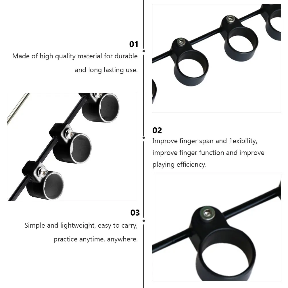 

2pcs Finger Stretch Expansion Extensor Stretcher for Guitar Bass Ukulele Piano Saxophone Instrument Keyboard Practice