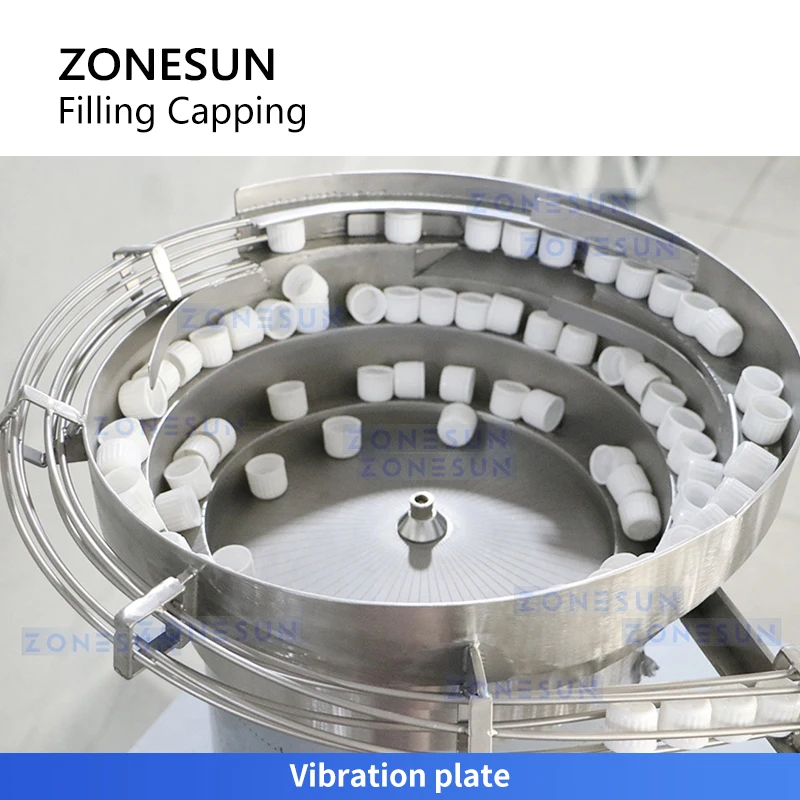 ZONESUN ZS-ZLFC2 Machine de remplissage et de capsulage de pochette de bec remplisseur et capsuleuse rotatifs pour l'emballage de pochette debout