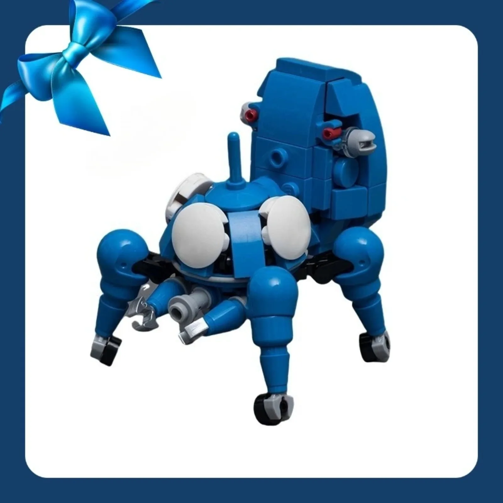 

Shelled Ghosts Building Blocks Toy Cartoon AI Robot Bricks Model Home Decoration Christmas Gifts for Fans and Childrens(119 PCS)