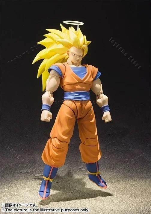 En Stock, Figura Original SH Figuarts SHF de Dragon Ball Z, Super Saiyan 3 Son Goku 2.0, Figura de Acción, Modelo de Juguete, Anime, PVC, Regalo