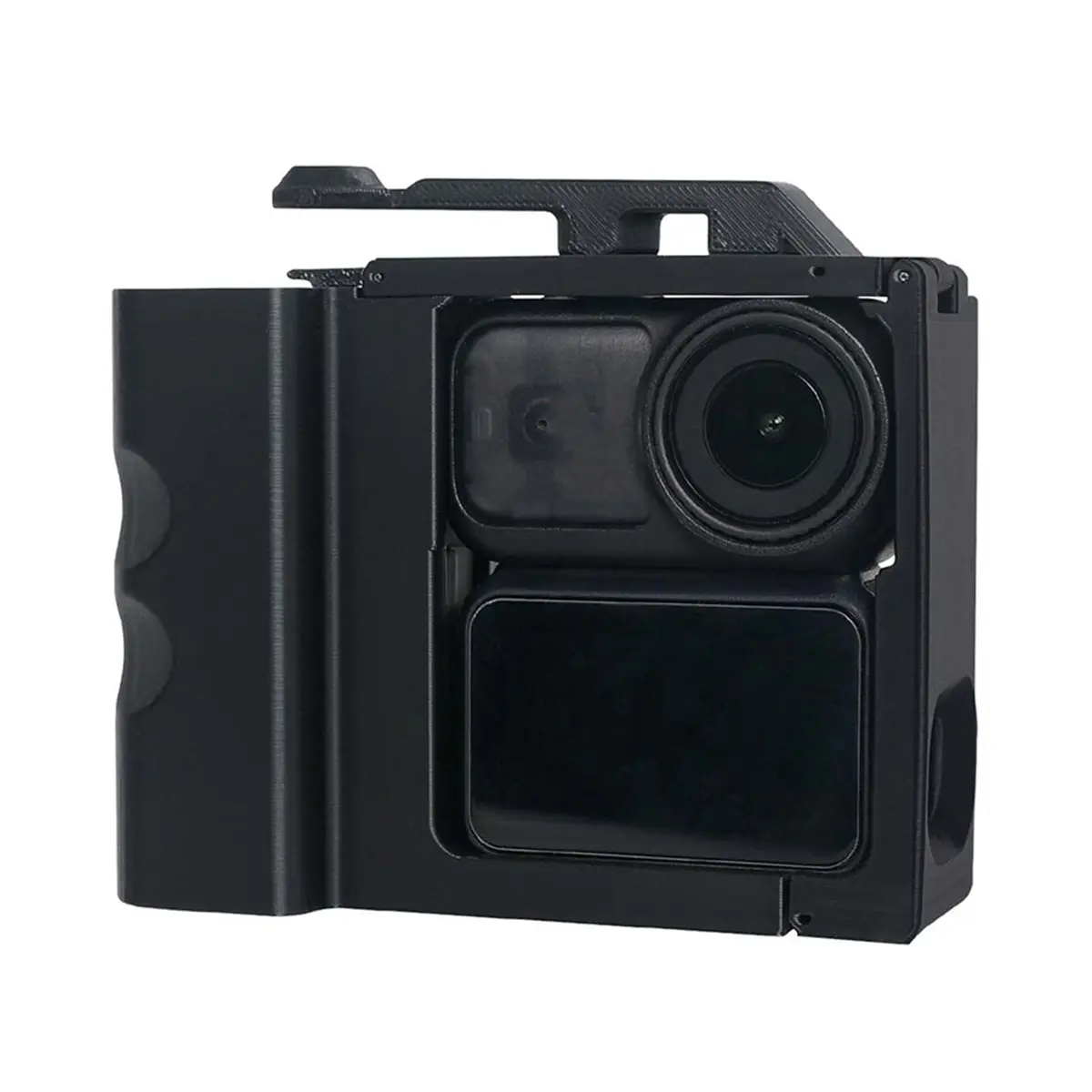 【A75U】 For Nano 3D Printed ABS Grip Kit Xplorer Kit DSLR Camera Styling Frame Ergonomic Handle with Anti-Loss Lanyard