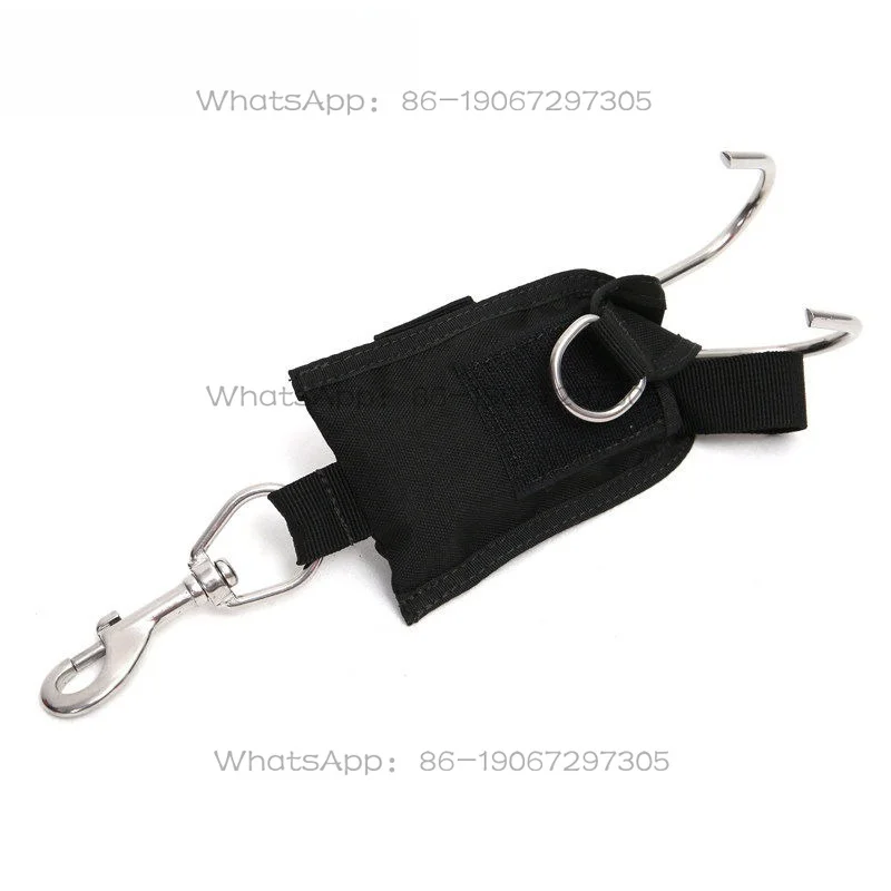 Suitable for BCD Nylon Braided Tape, Cut Double Flow Hook, Including Storage Bag, Snap-on Type