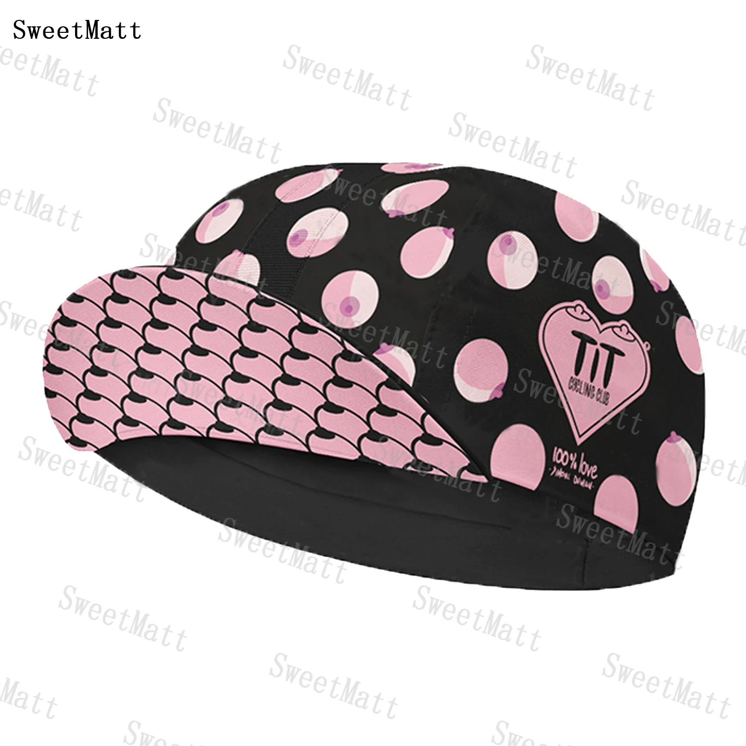 2022 New SweetMatt  Cycling Cap Couple Models Bike Sport Hat Breathable And sweat-Absorbent 100% Polyester For Bicycle Balaclava