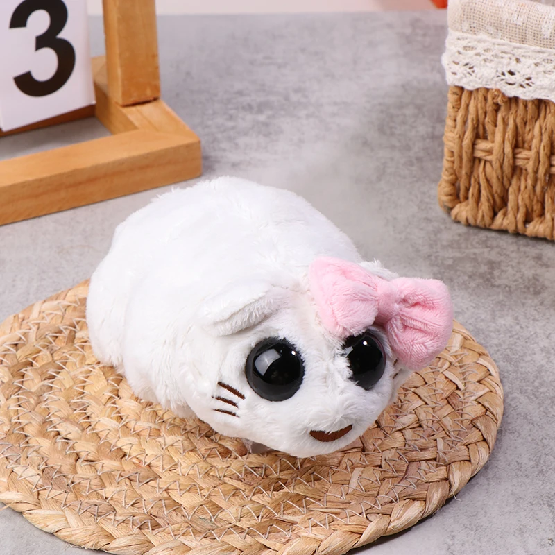 Cartoon Sad Hamster Meme Plush Toy Fun Sounding Hamster Animals Kawaii Dolls Kids Toy Gifts