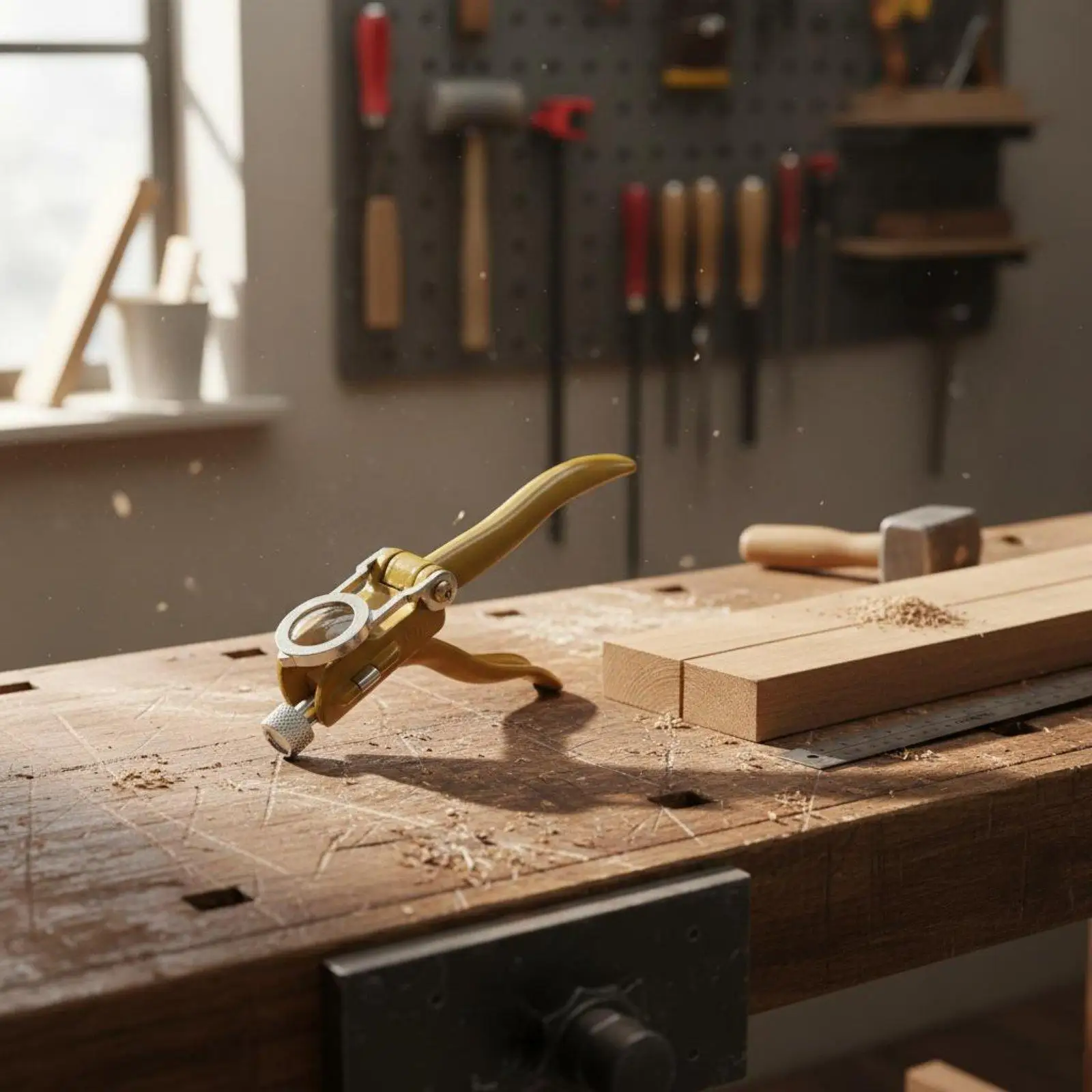 High Precision Saw Teeth Adjuster Rotary Setting Tool for Hand Saw Wood Toolbox Essential for Repair