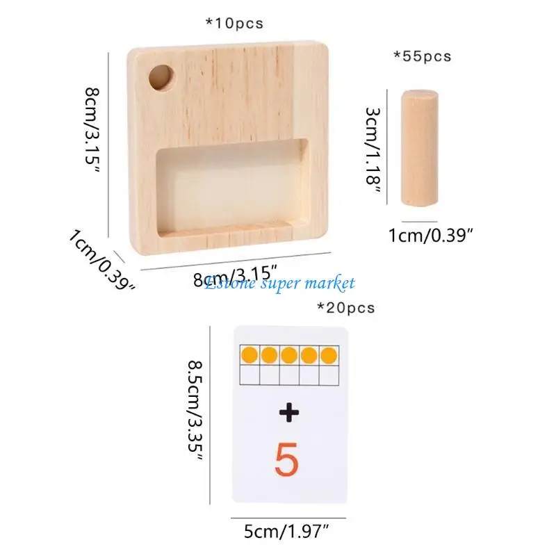 090B BOISS Sticks Math Counting Toy for Childre