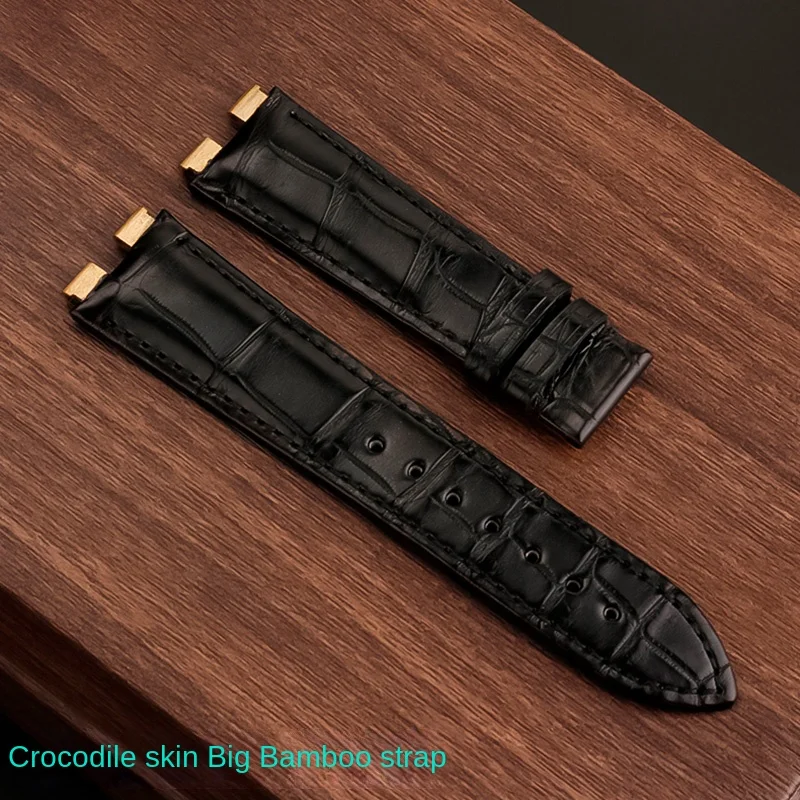 For PIAGET POLO High end Crocodile Skin Watch Strap G0A31159 Leather Watch Strap G0A33039 Bracelet Men's and Women's 16mm 21mm