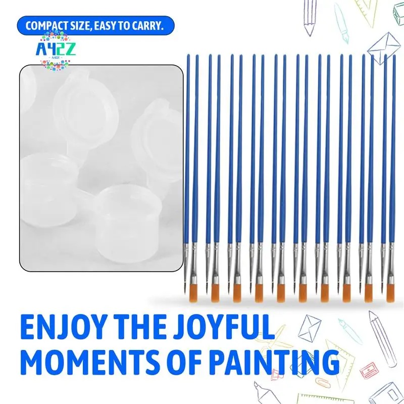 

A42Z-140 шт. набор акриловых красок, 12 цветов, полоски акриловых красок для детей и взрослых, краска для рукоделия, идеально подходит для дома, дня рождения, класса