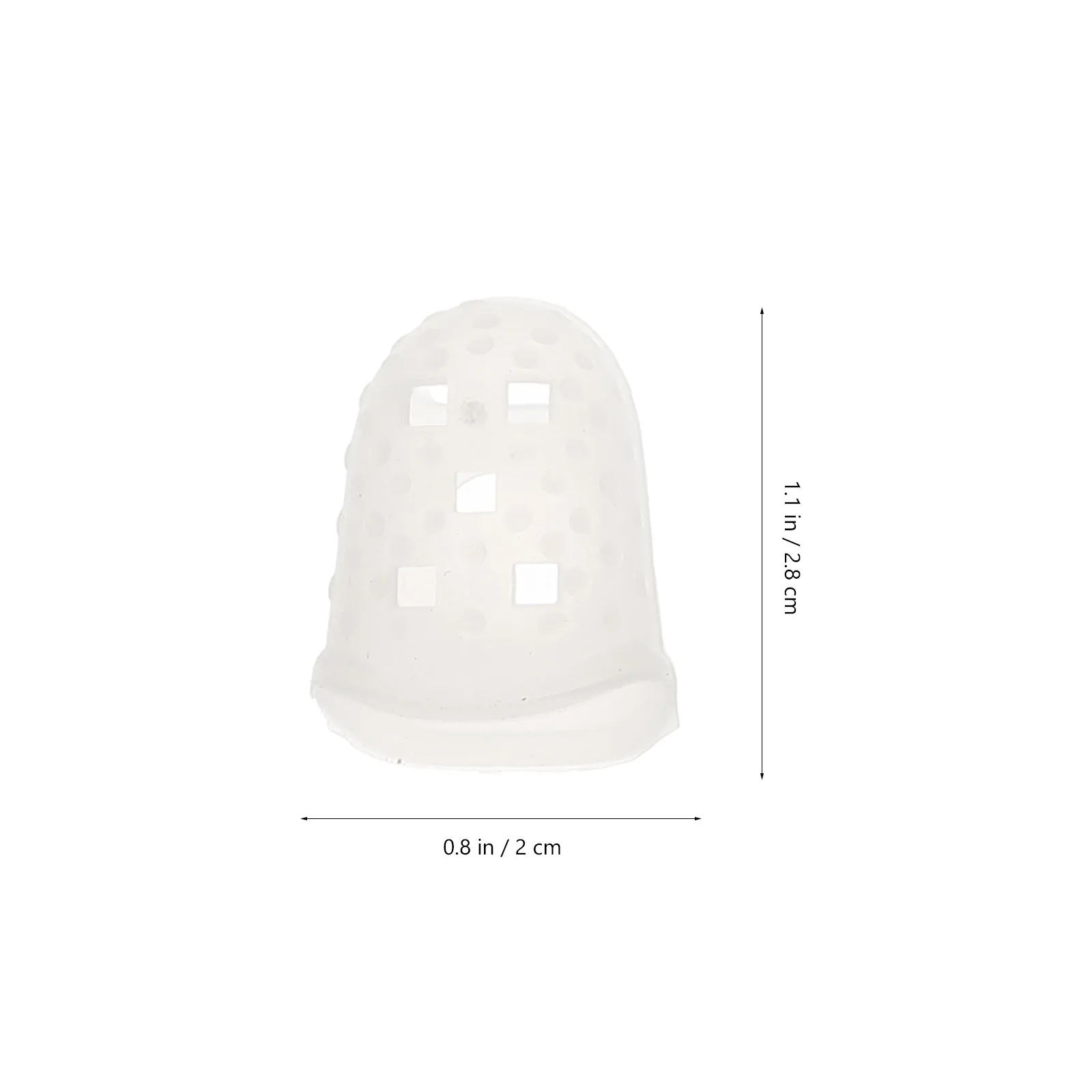 10Pcs Non-Slip Finger Protector Silicone Finger Cots Elastic Protective Sleeves for Crafting Electronic Repair Nail Art