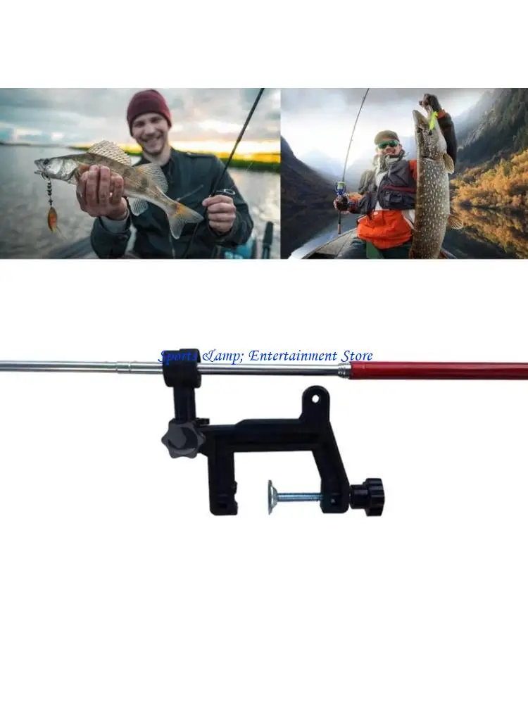 G7NF قابل للتعديل الصيد مكتشف قاعدة تثبيت تلسكوبي Fishfinder دعم الرف محول قوس Fishfinder رف تصاعد الذراع #1