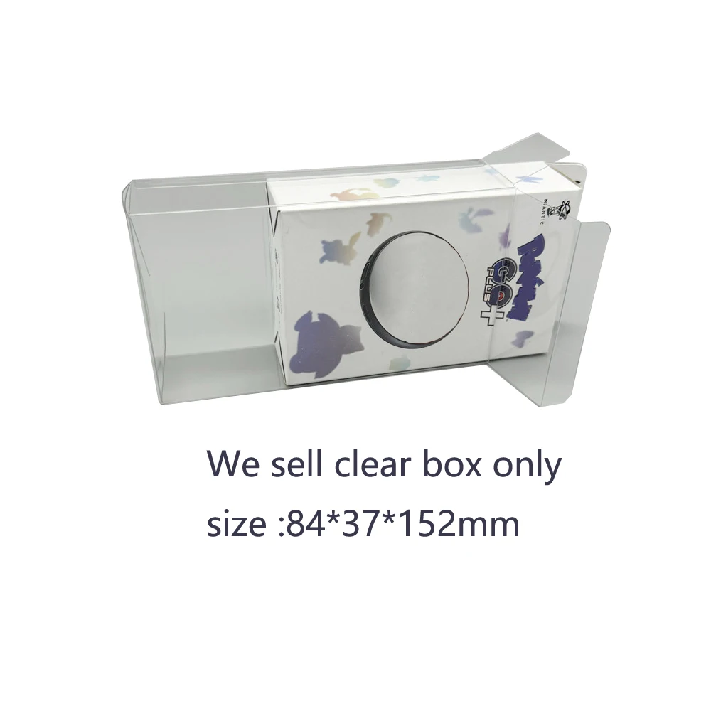 กล่องใสป้องกันสำหรับ Po Ke Mon Go PLUS รุ่น JP กล่องเก็บของเกมเคสใส