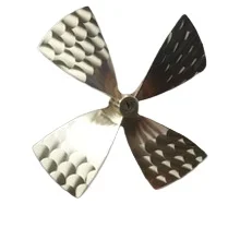 Customizable New MINGLAN Marine Copper Alloy Cutter Propeller 5 Blades CCS BV Certified Gold Customized Size Fishing Boat