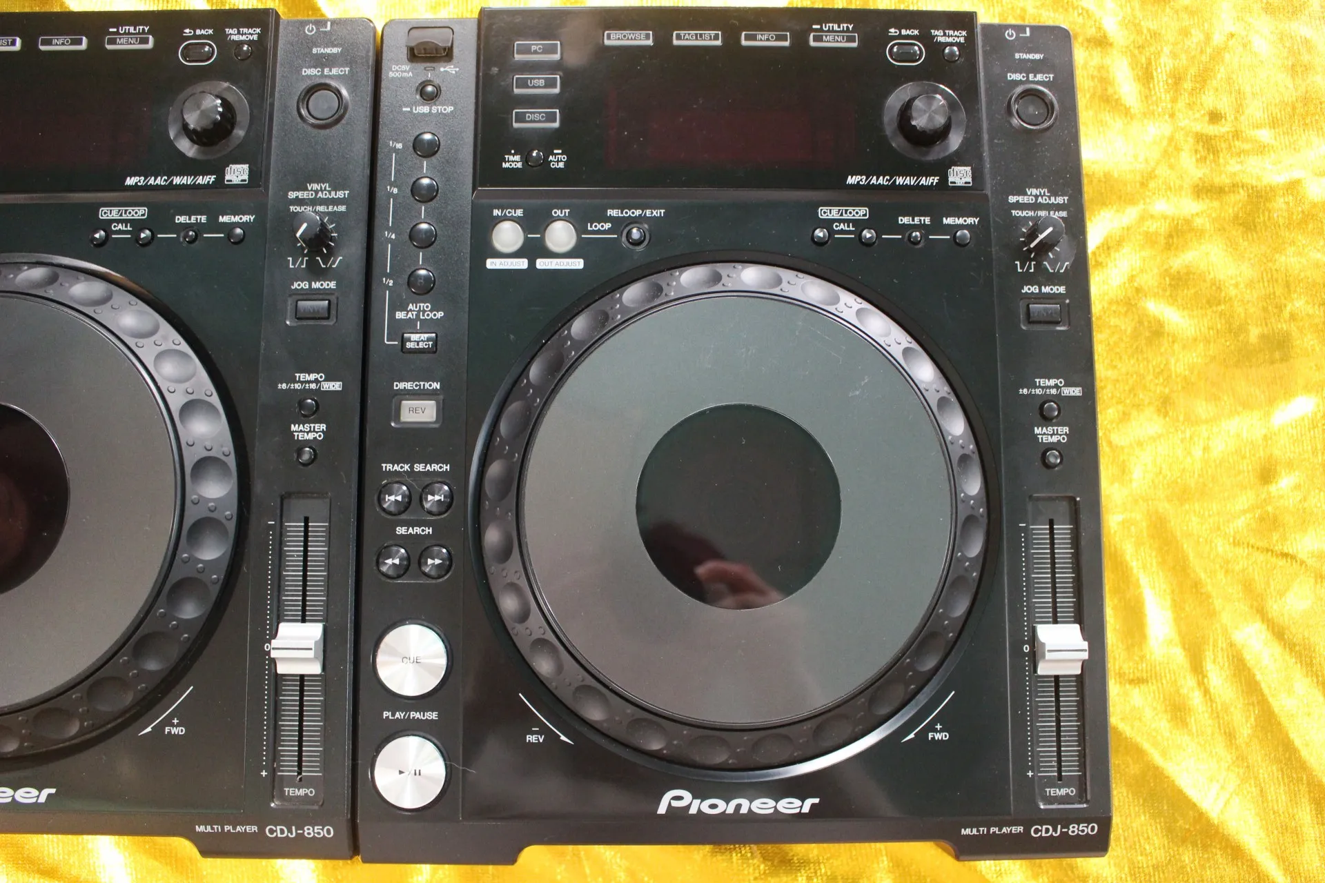 Used CDJ-850 DJ Disc Player U Disk CD Digital Disc Player To Disk