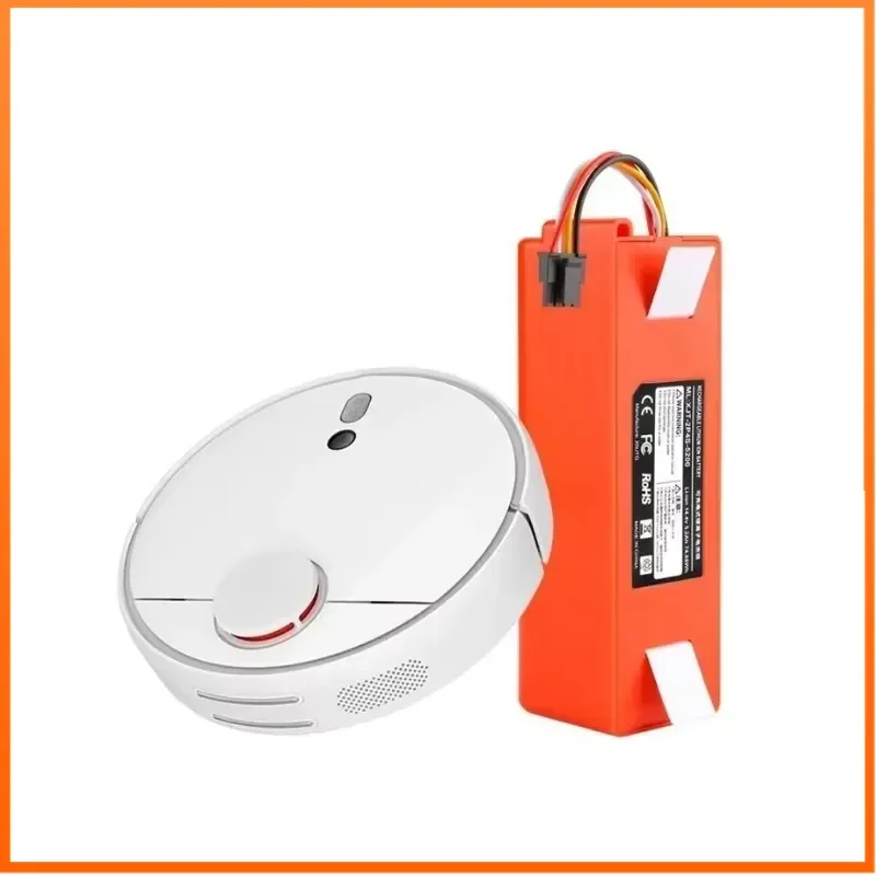 5200mAh 6500mAh 7800mAh 9800mAh 14.4V for Roborock S50 S51 S55 Accessory Spare Parts Li-ion Battery Robot Vacuum Cleaner