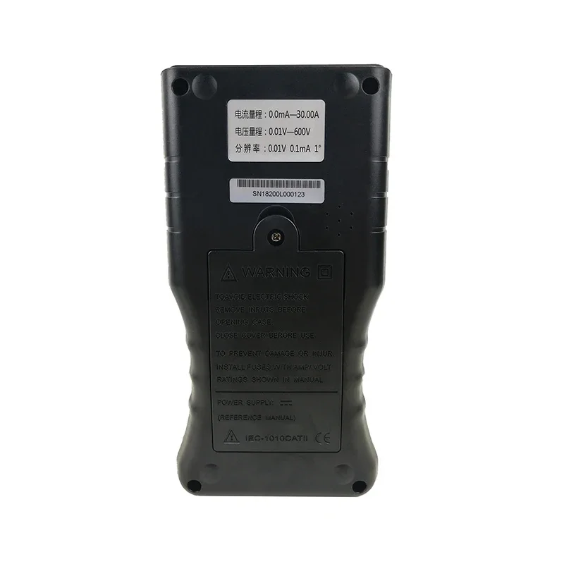 2025 رائجة البيع PEC- VAIII فك التيار متر صحيح RMS الجهد الحالي اختبار الاستمرارية مع المدى الرقمي المشبك الرقمي
