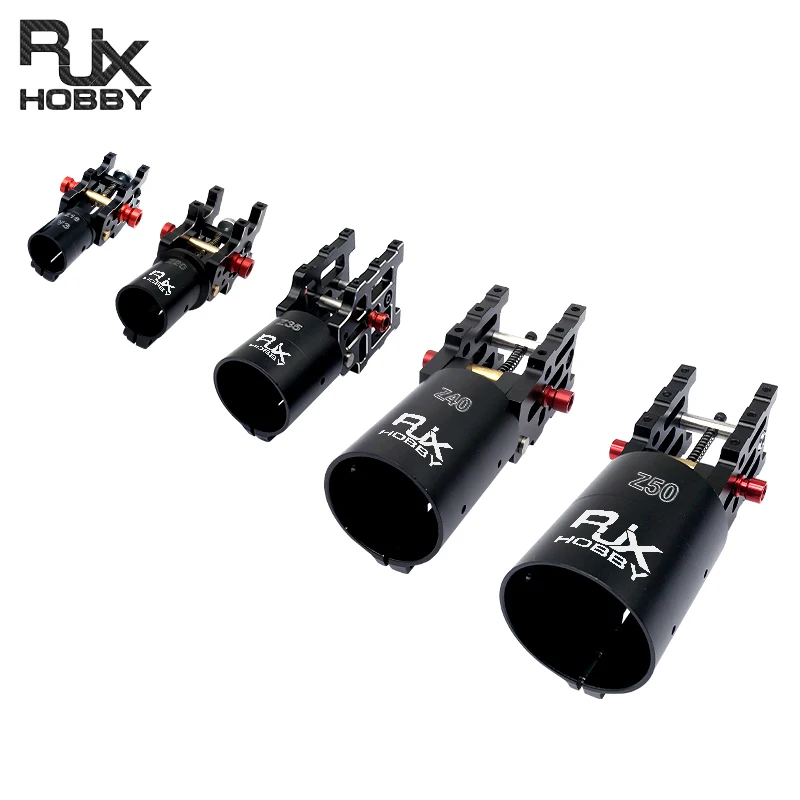 

RJXHOBBY Z16/Z20/Z35/Z40/Z50 mm CNC Aluminum Folding Down Arm Tube Foldable Connector Joint for RC Quadcopter Drone