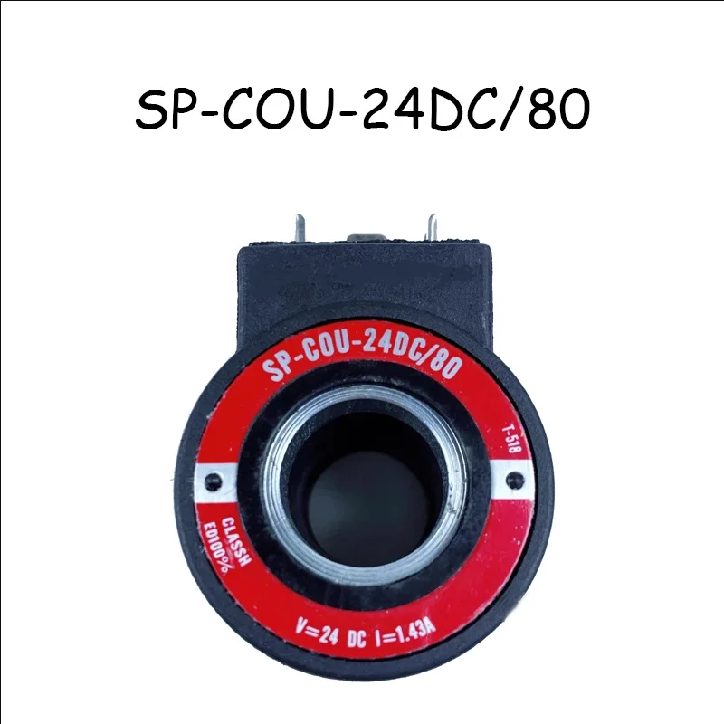 SP-COU-24DC/80 SP-COU-12DC/80 solenoid valve coil SP-COI-230/50/60/80 SP-COI-110/50/60/80 Valve hole 18mm, height 39mm