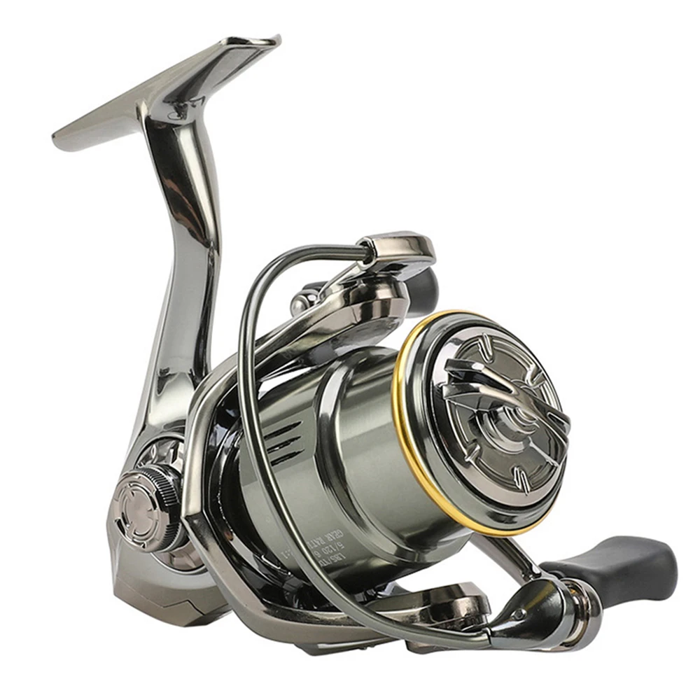 

5.2:1/ 6.2:1 13+1BB Spinning Reels 10KG/12KG Max Drag Power Metal Fishing Reel Double Sealed Precision 7+1 SUS Ball Bearings