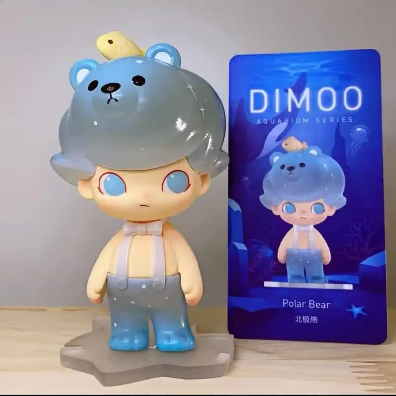 

DIMOO Aquarium Series Blind Box Toys Guess Bag Mystery Box Mistery Caixa Action Figure Surpresa Cute Model Birthday