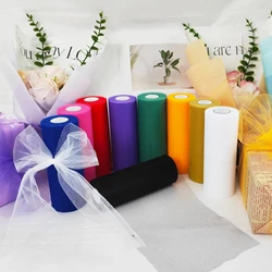 Tulle Fabric Roll 30cm x 91.4m Fabric Spool Tulle for Christmas Gift Wrapping DIY Tutu Bow Wedding Decorations Craft Supplies