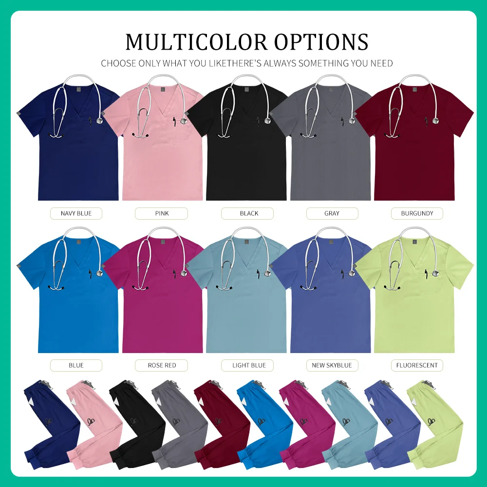 Uniforme de travail de dentisterie XS-XXL, ensemble de blouses de soins infirmiers pour Service de santé, uniforme de travail pour Salon de beauté, vêtements de laboratoire anti-poussière, costumes de gommage vétérinai