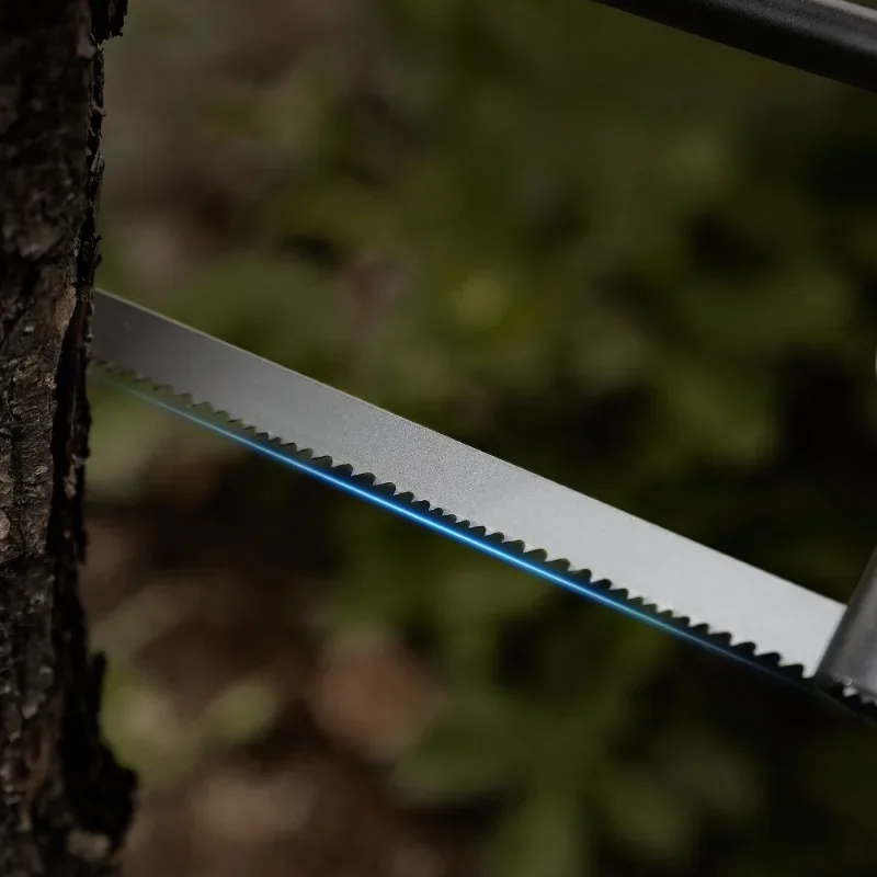 Multifunctional Folding Wood Saw Aluminium Alloy Hand Saw Portable Mini Garden Bucksaw for Outdoor Camping Survival