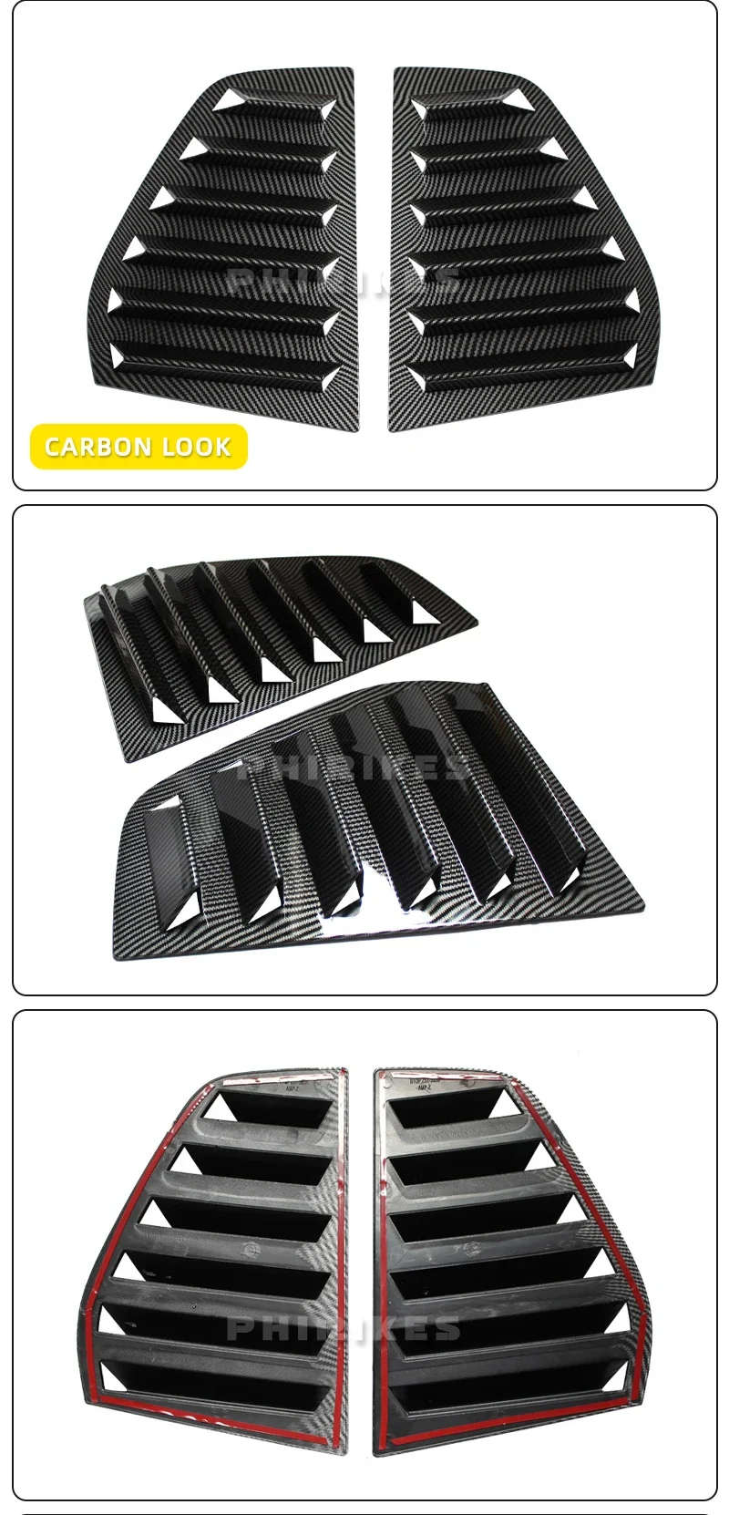 Mercedes A B Petite W169 W245 Couverture Miroir Triangle Droite et