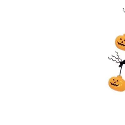Solar Garden Stake Light for Halloween Outdoor Decoration Iron Pumpkin Bat Theme Warm White LED Illumination 71 25 8cm