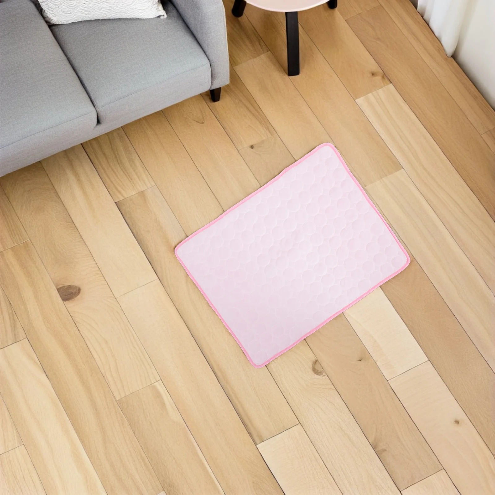 

Cooler Summer Mat Cat Dog Bed Mats Portable Pet Outdoor Cooling for Dogs Pad Pink Travel