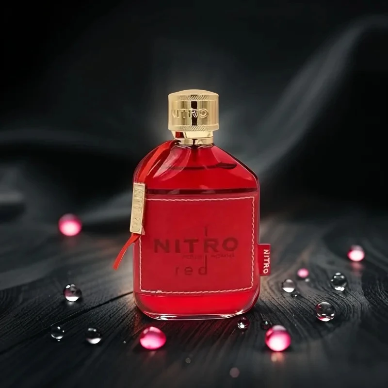 

Nitro Red Eau de Parfum for Men – 3.4oz Luxury Cologne – Fruity, Woody & Floral Fragrance – Long-Lasting Masculine Body Spray