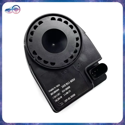 1K0951605C/F/A/B/D  For VW Golf Jetta For Audi A3 A4 A5 A6 Q5 Q7 Electronic Alarm Anti-Theft Alarm Horn Assembly 1K0 951 605 C